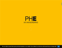 Tablet Screenshot of phe.es